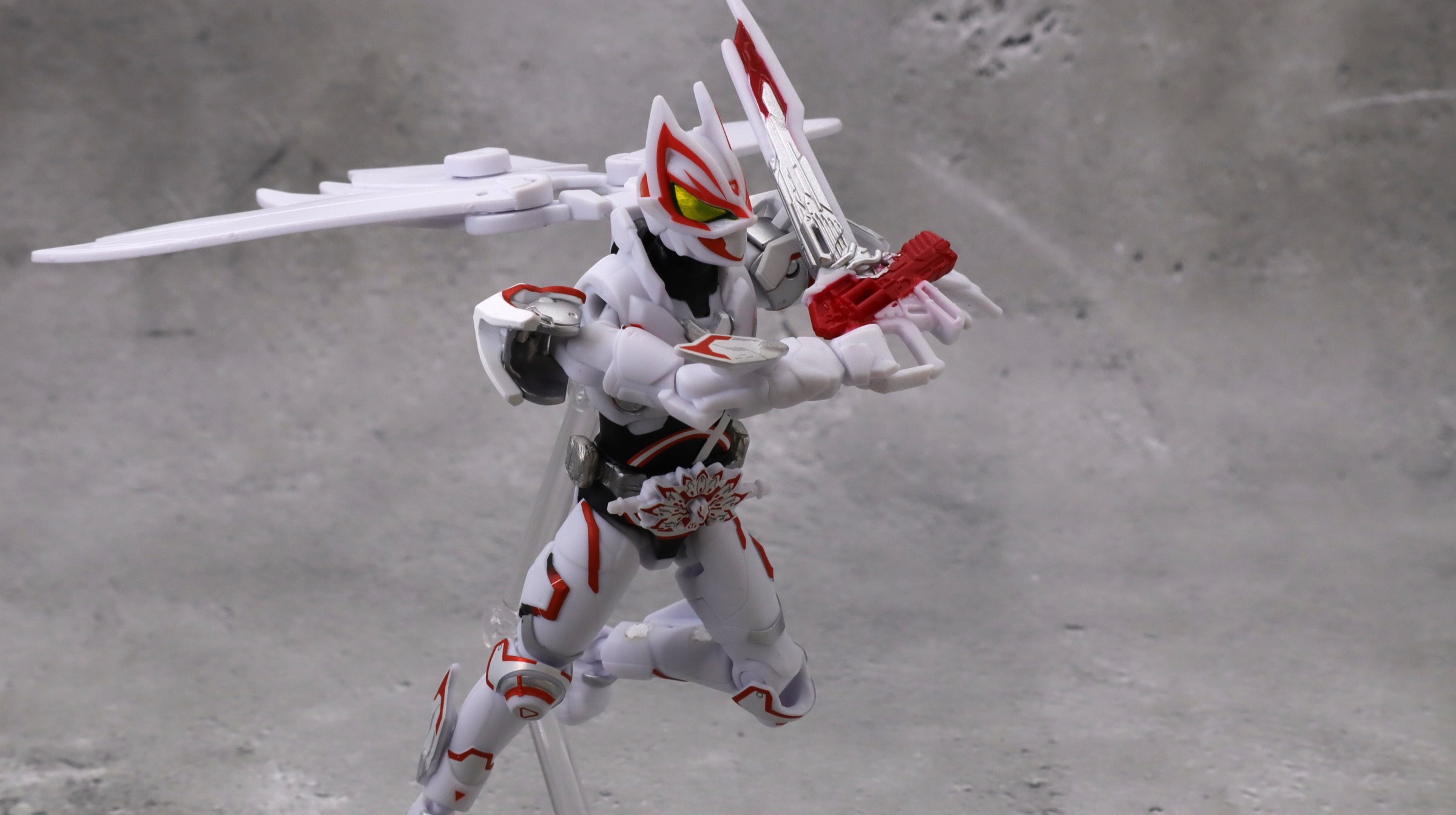 装動　仮面ライダージーン　ギーツ　組立美品　レア 装動 仮面ライダーガッチャード→1←＆装動 仮面ライダーギーツ